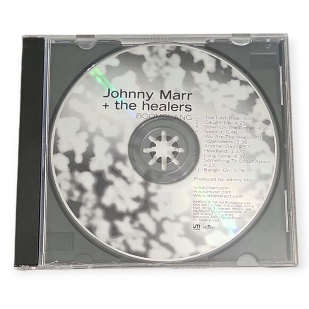 Johnny Marr‎ + The Healers – Boomslang [2003 Promotional CD]